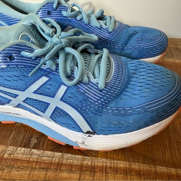ASICS Women's Blue Running Shoes, Size 10 - Picture 2 of 8